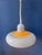 Mid-Century Modern Beige UFO Hanging Lamp by Knud Christensen For Sale - Image 13 of 13