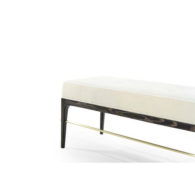 Linear Bench in Black Ceruse Series 48 by Stamford Modern For Sale - Image 10 of 18