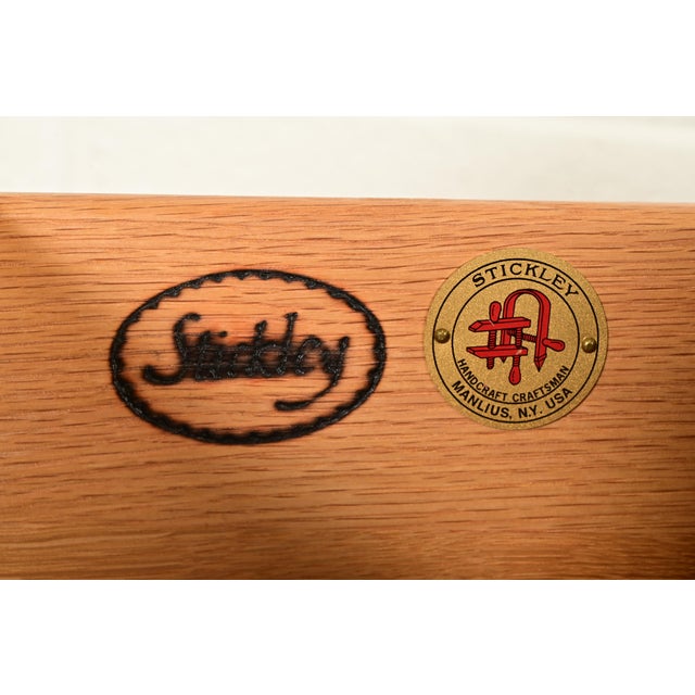 L. & J. G. Stickley Mission Oak Arts & Crafts Sideboard or Bar Cabinet For Sale - Image 11 of 18