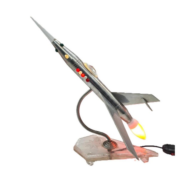 Vintage Table Lamp in Aluminium, 1960s For Sale - Image 17 of 17