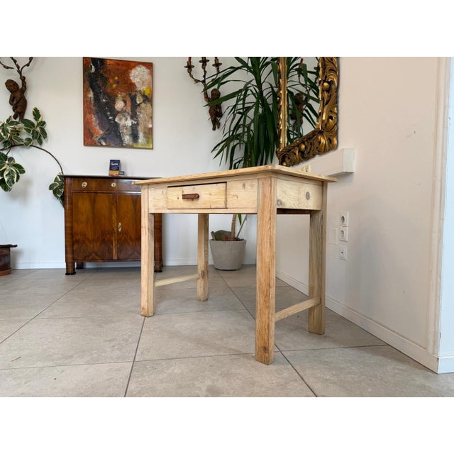 Biedermeier Farmhouse Side Table For Sale - Image 10 of 10
