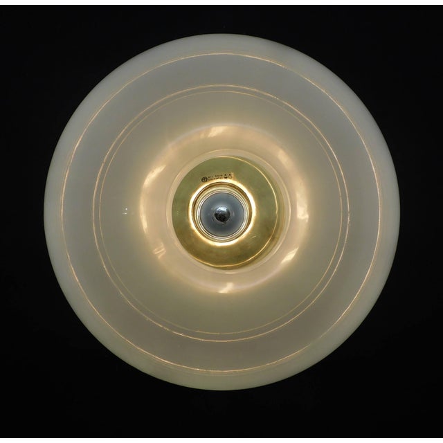 1970s Mid 20th Century Italian Plexiglass Flush Mount by iGuzzini For Sale - Image 5 of 9
