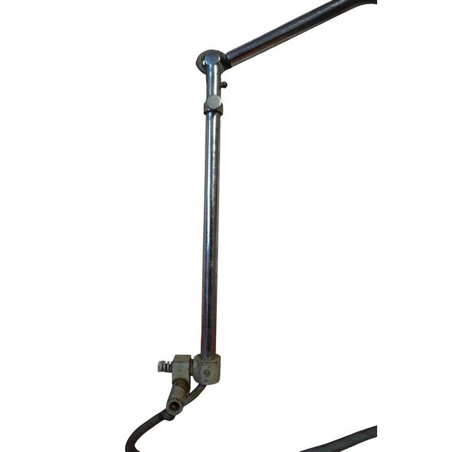Metal Art Deco Model 210 Ki-é-Klair Lamp from Alphonse Pinoit, 1940s For Sale - Image 7 of 12