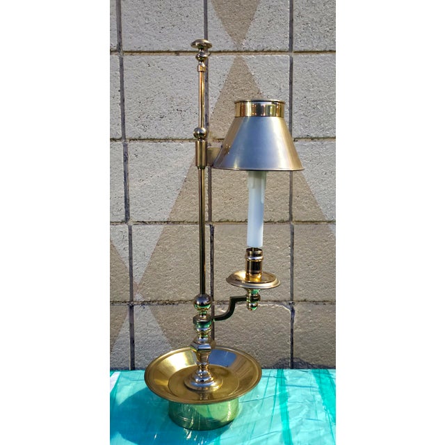 Chapman French Candlestick Bouillotte Table Lamp For Sale - Image 11 of 12
