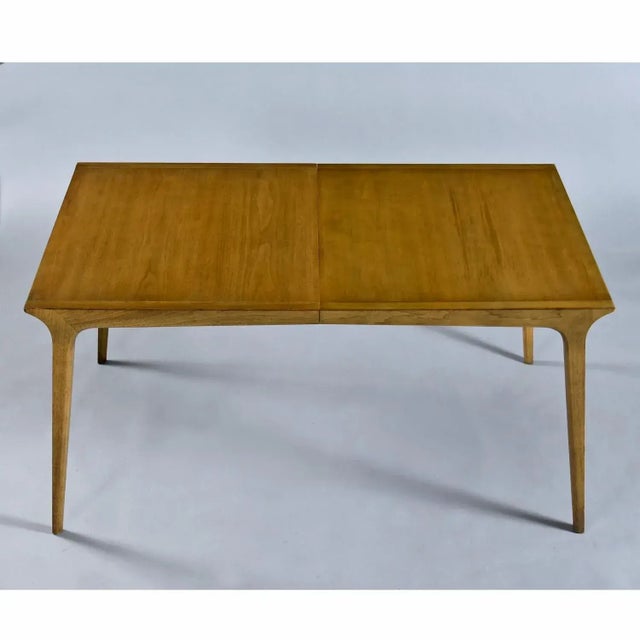 1950's Drexel Profile K44 Extending Dining Table by John Van Koert For Sale - Image 6 of 12