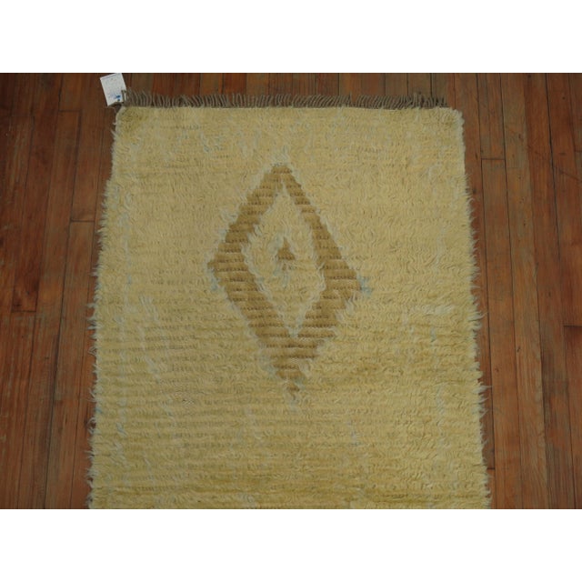Contemporary Vintage Shag Turkish Runner For Sale - Image 3 of 6