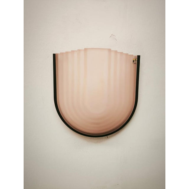 Pink Wall Light from F. Fabbian, 1980s For Sale - Image 10 of 10
