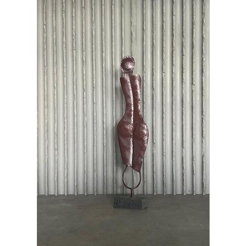 Metal Antonio Misuraca, Large Sculpture, 1980s, Metal For Sale - Image 7 of 7