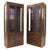 Burl Wood, Brass and Glass Showcase Curio Cabinets - A Pair For Sale - Image 9 of 13