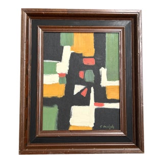 Contemporary Original Abstract Painting by Stephen Heigh “Lazy Day” For Sale