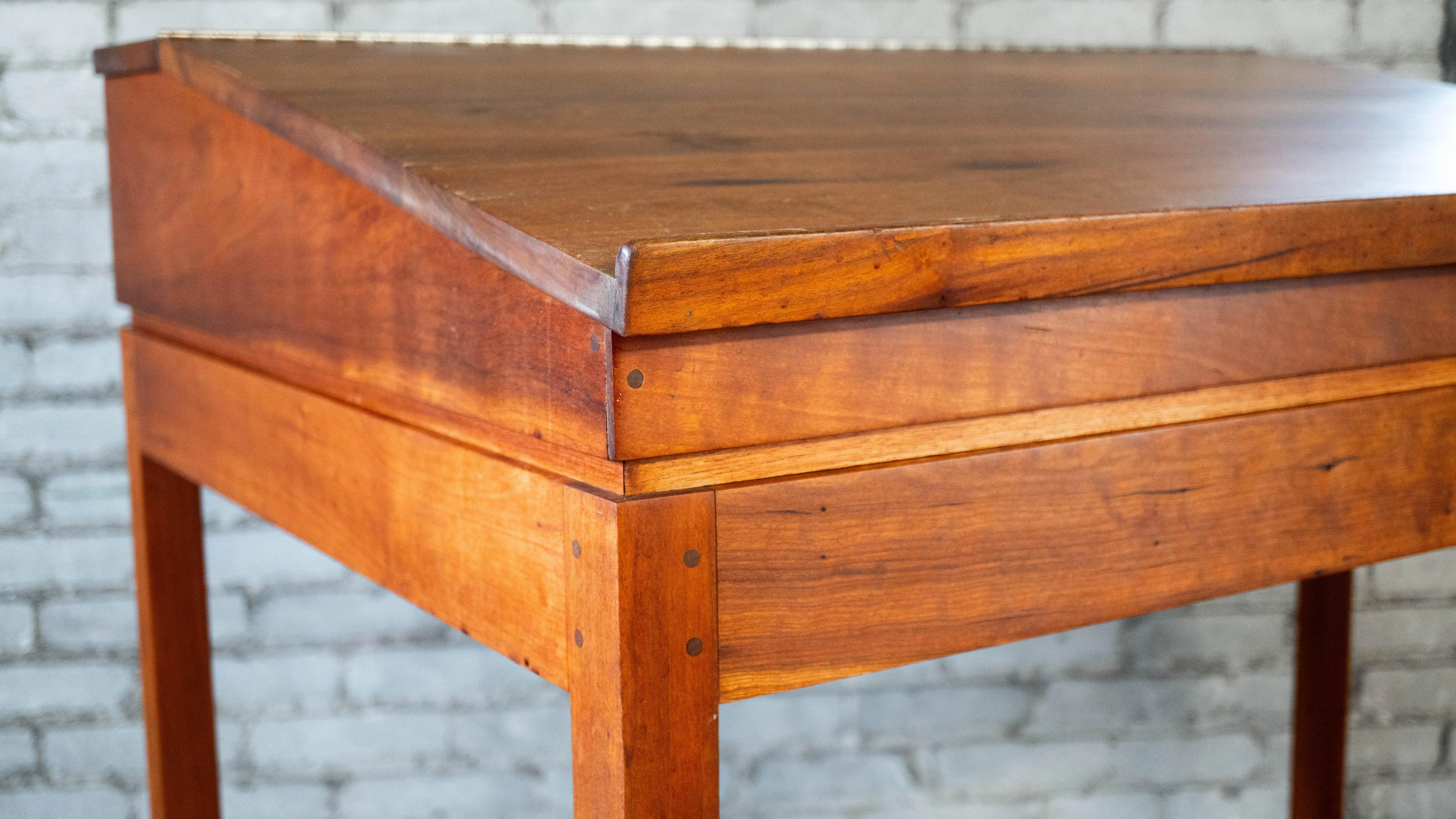1990s Vintage Thos Moser Attr. Cherry Wood Standing Drafting Desk