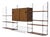 Modern Teak Wall Shelf, 1960s For Sale