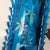 Auguste Jean Antique Blue Footed Vase Art Nouveau Enamel Paint Berries Tall 12" For Sale - Image 12 of 17