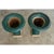 French 19th Century Pair of Cast Iron Urns on Stone Bases For Sale - Image 4 of 7