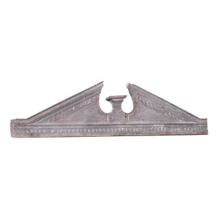 Large Overdoor Pediment, 19th Century For Sale