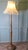 Tall Turned Beech Floor Lamp, 1930 For Sale - Image 4 of 8