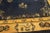 Textile 1920s Blue Navy Vase Floral Antique Chinese Peking Carpet 9'2" X 11'6" Knotted Wool Rug For Sale - Image 7 of 13
