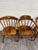 Traditional Vintage Tell City Hard Rock Maple Dining Chairs - Set of 4 For Sale - Image 3 of 11
