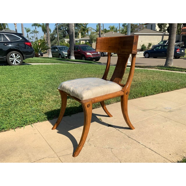 Mid Century Modern Klismos Dining Chair For Sale - Image 4 of 6