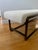 Loer Ivory Boucle Modern Accent Bench For Sale - Image 4 of 11
