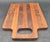 Dansk Mid 20th Century Danish Staved Teak Wood Charcuterie & Cheese Board For Sale - Image 4 of 11
