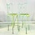 1970s Vintage Boho Chic Italian Ice Cream Cafe Indoor Outdoor Bar Stools Convertible Drinks Tables - A Pair For Sale - Image 10 of 18