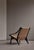 Danish Modern Black Lacquered Beech and Lounge Chair by Illum Wikkelsø, 1955 For Sale - Image 10 of 15