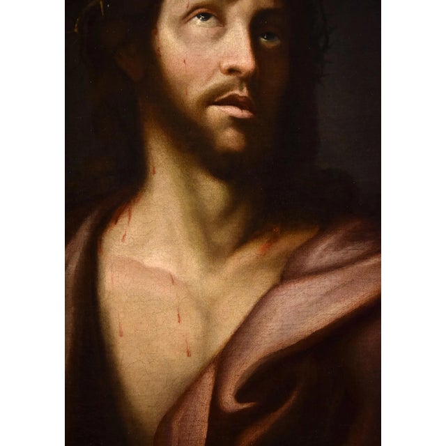 Lombard Artist, Ecce Homo, 1650, Oil on Canvas, Framed For Sale - Image 8 of 13