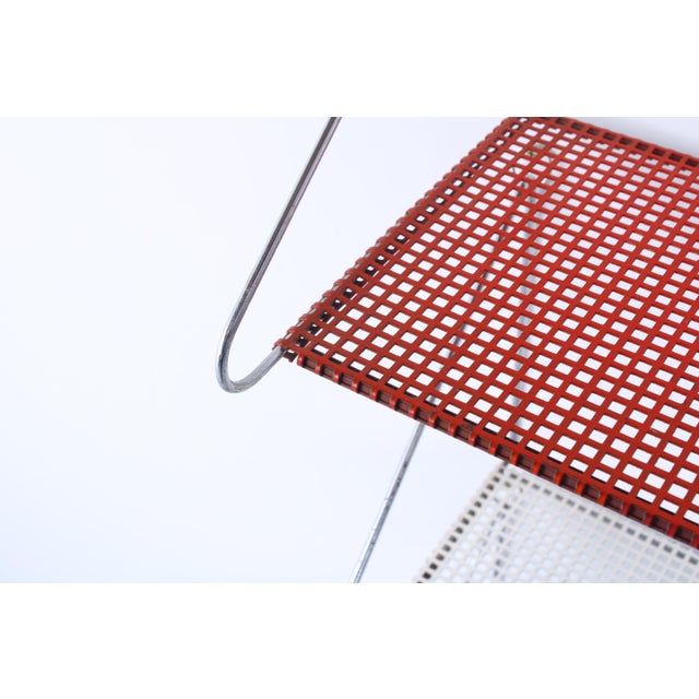 Pilastro Perforated Metal Wall Racks from Pilastro, 1950s, Set of 3 For Sale - Image 4 of 17