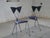 Contemporary Italian Butterfly Chair with Chromed Steel Tubing and Leather by Arrben, 1980s, Set of 2 For Sale - Image 3 of 18