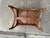 Brown Vintage Palm Beach Woven Rattan & Bamboo Ottoman Foot Stool For Sale - Image 8 of 10