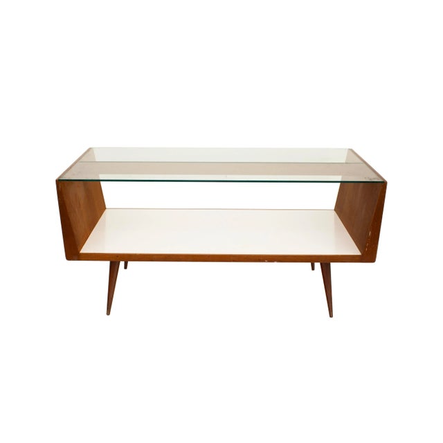 Mid-Century Modern Walnut and Glass Display Cases - a Pair For Sale - Image 6 of 13