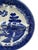 Mid 20th Century Vintage Shenago Blue Willow China Divided Ceramic Plate For Sale - Image 5 of 12