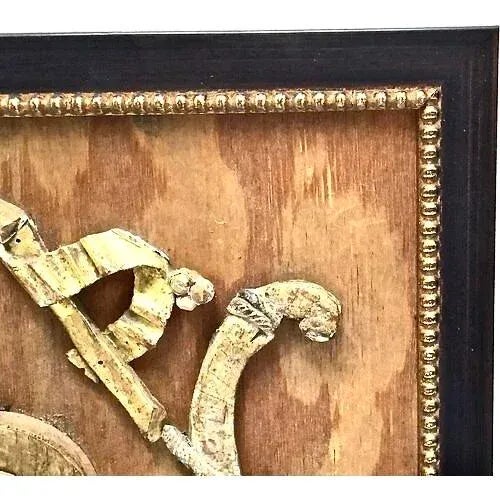 Antique Carved Giltwood Barometer Fragments For Sale In Atlanta - Image 6 of 7