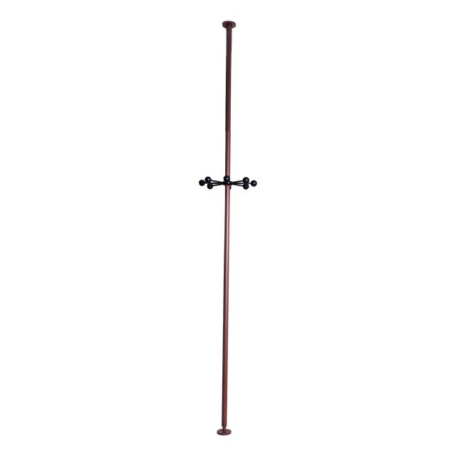 Floor-to-Ceiling Coat Stand, 1960 For Sale