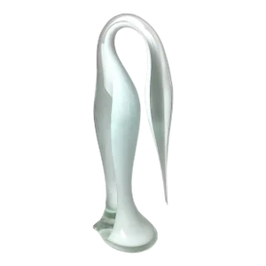 Mid 20th Century Renata Anatra Murano Art Glass Stylized Bird Figurine Signed