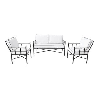 Vintage Neoclassical Turkish Outdoor Lounge Set For Sale