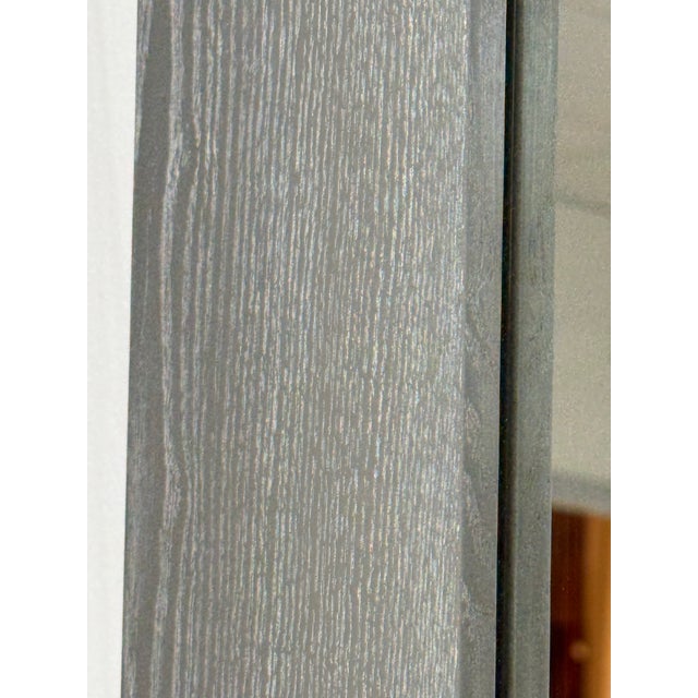 Gray Cb2 Hanging/Leaning Gray Floor Mirror For Sale - Image 8 of 12