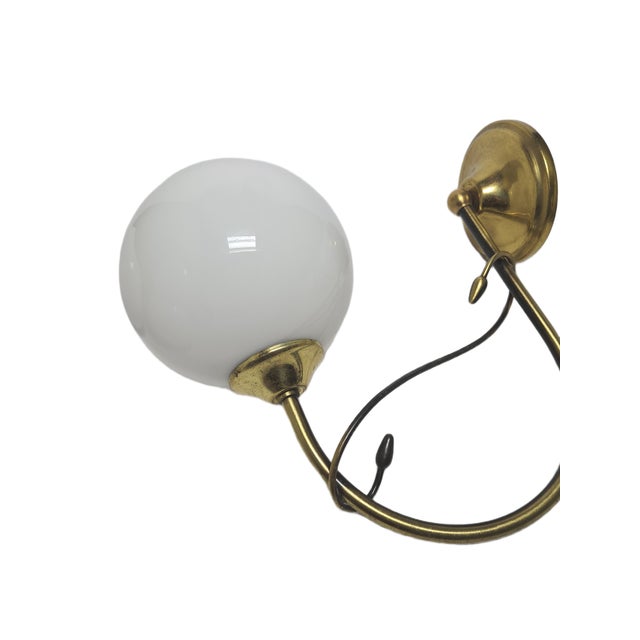 Vintage Art Deco Wall Lamp, Poland, 1950s For Sale - Image 9 of 11