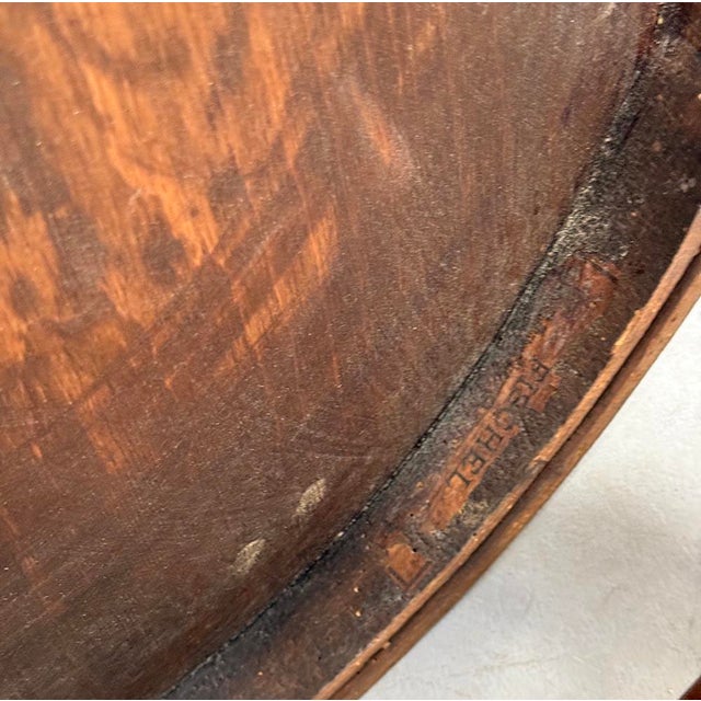 Wood Antique Bentwood Armchair from Fischel, 1915 For Sale - Image 7 of 8