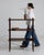 Mid-Century French Wooden Etagere Shelving Unit, Circa 1960 MCM Etagere France For Sale - Image 9 of 12