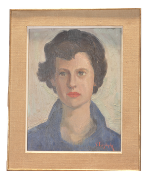 F. Christophe, Untitled, 1050s, Oil Painting