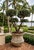 Vintage Faux-Stone Chipped Resin Garden Planter For Sale - Image 12 of 12