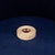 1970s Italian Round Travertine and Copper-Toned Metal Ashtray, 1970 For Sale - Image 5 of 18