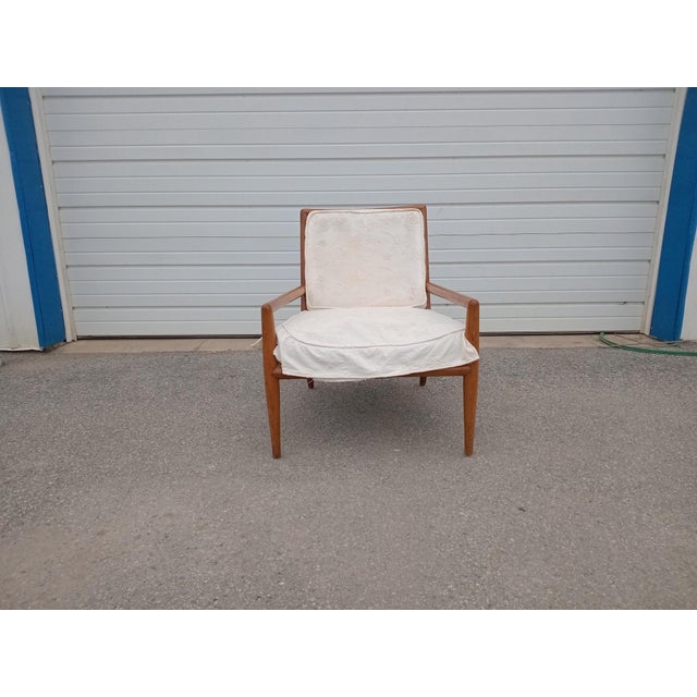 T.H. Robsjohn Gibbings Mid-Century Modern t.h. Robsjohn-Gibbings for Widdicomb Lounge Chair For Sale - Image 4 of 11