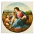 1950s After Raphael "The Alba Madonna", Vintage Full-Color Print For Sale