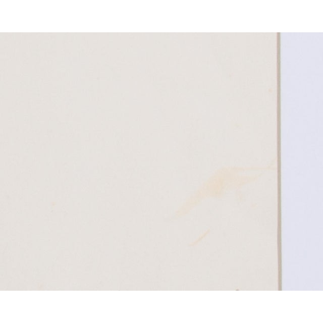 Printmaking Materials 1978 “Swimming Pool” Serigraph Print by Roger Benedetti For Sale - Image 7 of 9