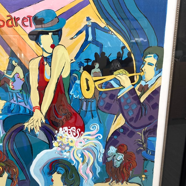 Isaac Maimon Circa 1994 Isaac Maimon "Cabaret", Signed For Sale - Image 4 of 11