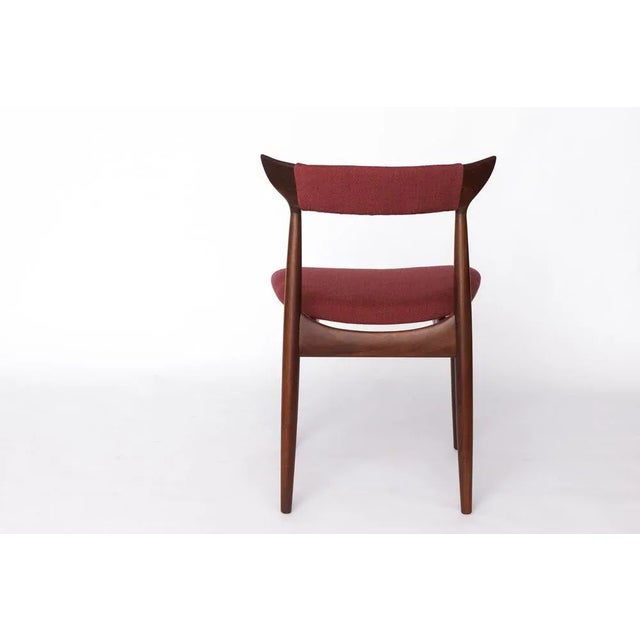 Vintage Danish Cow Horn Chair in Teak, 1960s For Sale - Image 6 of 9