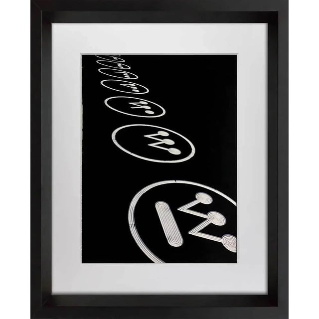 Mid-Century Modern 1970s Vintage Paul Rand Original Serigraph Print For Sale - Image 3 of 3